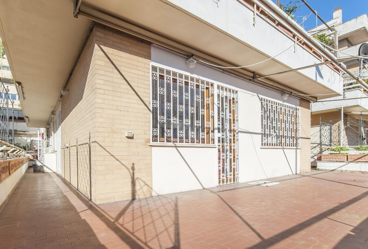 Eur Luminous And Large Family Terrace Apartment Rome Extérieur photo